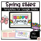 Spring Themed Templates for Google Slides | March, April, 