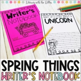 Spring Things Writer's Notebook | Print and go writing prompts