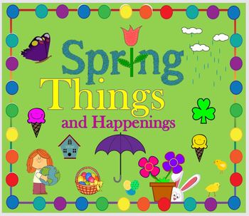 Spring Things and Happenings by DreamWorks by Mae Endy | TpT