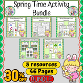 Spring Time Activity Bundle | Bundle Related to Spring Activities