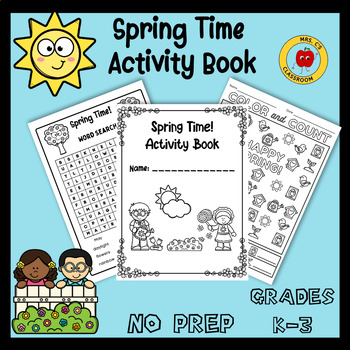 Preview of Spring Time Activity Pack /Early Finisher/No Prep