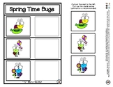 Spring Time Bugs - Match Me Mat 1:1 Object Matching - #60C