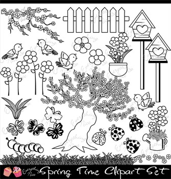 spring time clip art