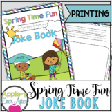 Spring Time Fun PRINTING Practice Joke Book