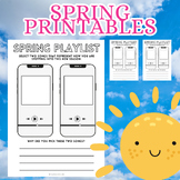 Spring Time Fun Printables