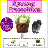 Prepositions Kindergarten or First Grade