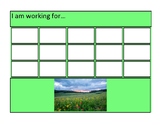 Spring Token Board (token economy, sticker chart)