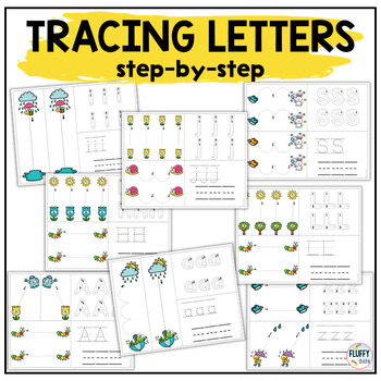 spring tracing worksheets activities by fluffy tots tpt