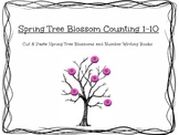 Spring Tree Bud Counting, Cutting, Gluing & Writing