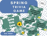 Spring Trivia Game Google Slides *NO PREP
