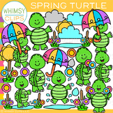 Spring Turtle Clip Art
