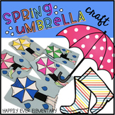Spring Umbrella With Rain Boots Craft