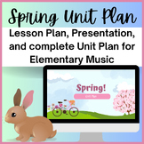 Spring Music Unit Plan! Easter, St. Patricks, Farming (Fir