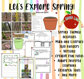 Preview of Spring Unit Study and Learning Activities