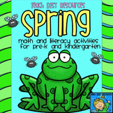 Spring Math and Literacy Unit for Pre-K to K