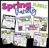Spring Variety Bundle Literacy and Math