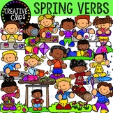 Spring Verbs: Spring Clipart {Creative Clips Clipart}