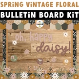Spring Vintage Floral Bulletin Board Kit