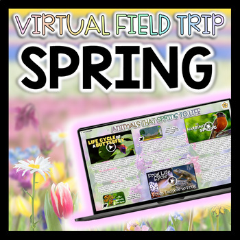 Preview of Spring Virtual Field Trip: Immersive Digital Learning Adventure for Students