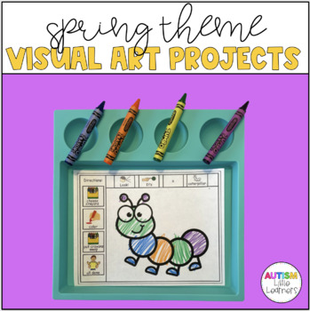 Preview of Spring Visual Art Projects For Preschool - Autism & Special Education