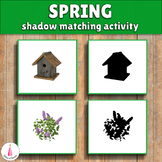 Spring Visual Discrimination Activity - Shadow Matching