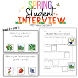 Spring Visual Student Interview | Special Education