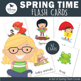 Spring Vocabulary Cards