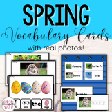 Spring Vocabulary Cards! - Real Photos!