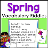 Spring Vocabulary Riddles