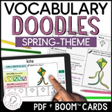 Spring Vocabulary Words Speech Therapy Worksheets Boom™ Ca