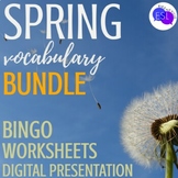 Spring Vocabulary bundle for Adult ESL