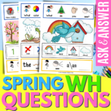 Spring WH Questions Speech Therapy and Special Education w