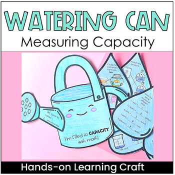 Preview of Spring Watering Can Measuring Capacity Craft Customary Metric Measurement