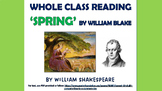 Spring - William Blake - Reading Comprehension Lesson!