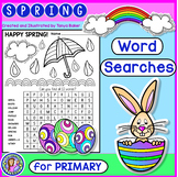 Spring Word Searches - Primary {Gr 1-3}