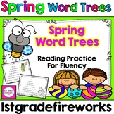 Spring Word Trees - Reading Fluency Practice