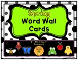 Spring Word Wall Cards