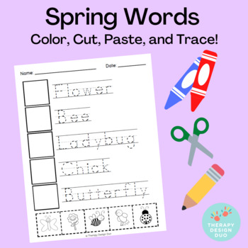Cut names of colors and paste them. Worksheet for kids. 3462970