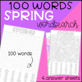 Spring Wordsearch