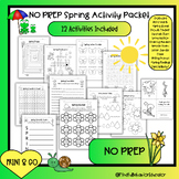 Spring Activity Packet -NO PREP- 12 Activities | Math, ELA