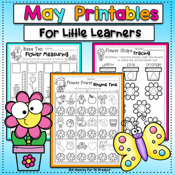 Preview of Spring Worksheets for Preschool