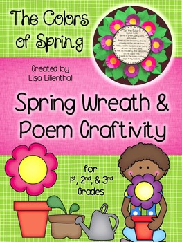 Spring Wreath Craftivity & Poetry Project by Lisa Lilienthal | TpT