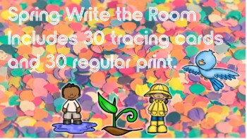 Preview of Spring Write the Room