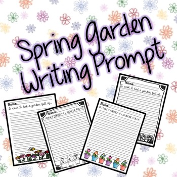 Spring Writing by Alana Kendall | TPT