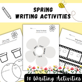 Spring Writing Activities- 10 Writing Prompts! Roll-a-Stor