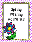 Spring Writing Activities