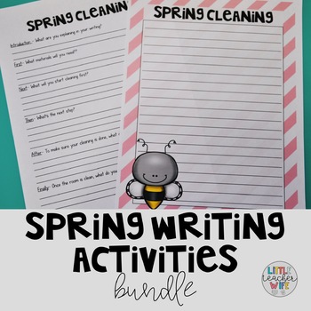 Spring Writing Activities - Bundle by Little Teacher Wife | TpT
