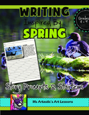 Spring Writing Activity, Picture Prompts and Story Starters