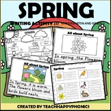 Spring Writing Activity with Informative Prompt & Graphic 
