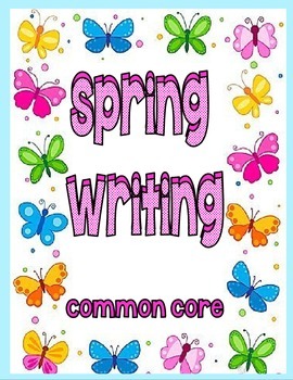 Preview of Spring Writing--Common Core--K-1